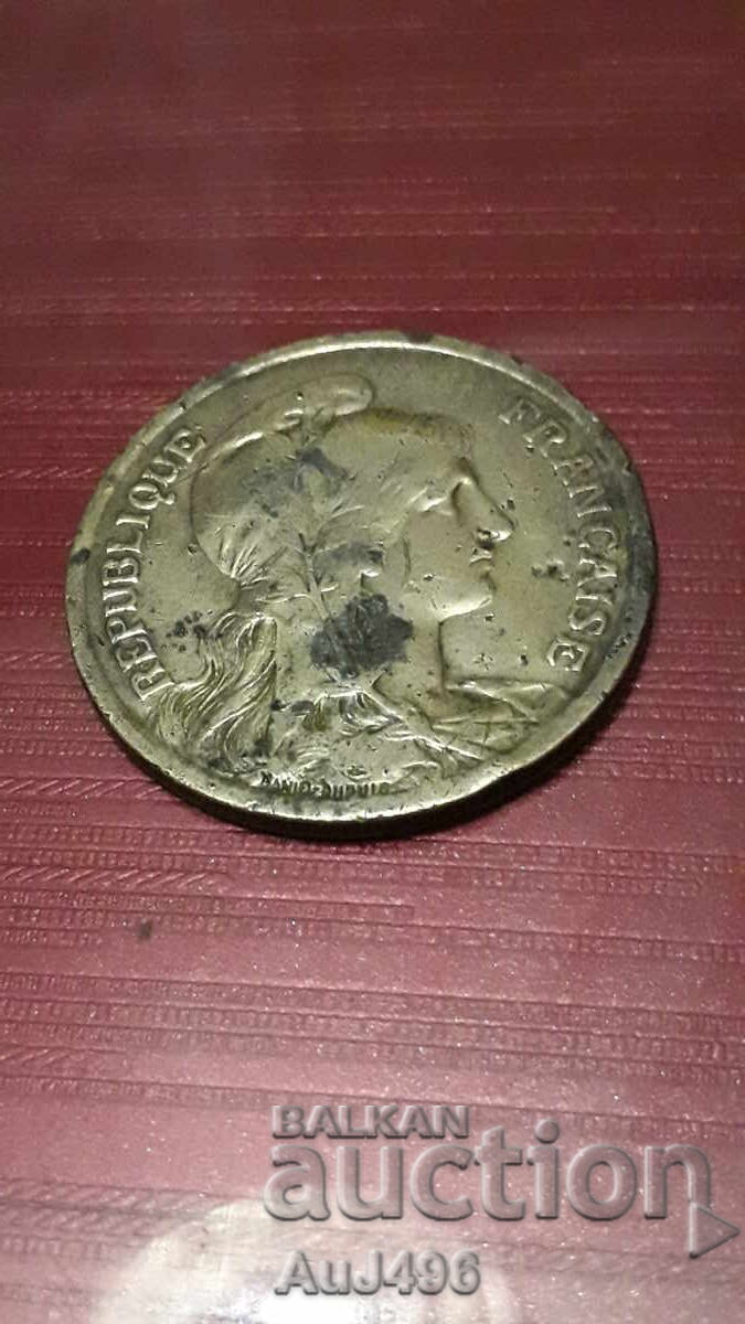 Доставка на 10 сантима 1916 --- монета с матричен гланц! Доставка на 10 сантима 1916 --- монета с матричен гланц!