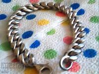 Old silver bracelet, 925 sterling, vintage