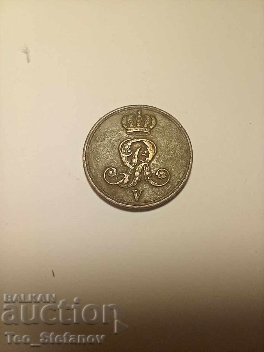 1 Pfennig 1852 Germany with price 23.00 BGN | € 11.76 1 Pfennig 1852 Germany with price 23.00 BGN | € 11.76