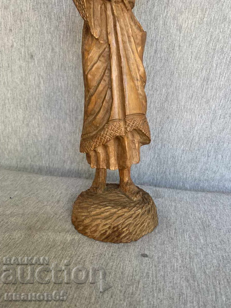 Licitație veche figură de lemn Licitație veche figură de lemn