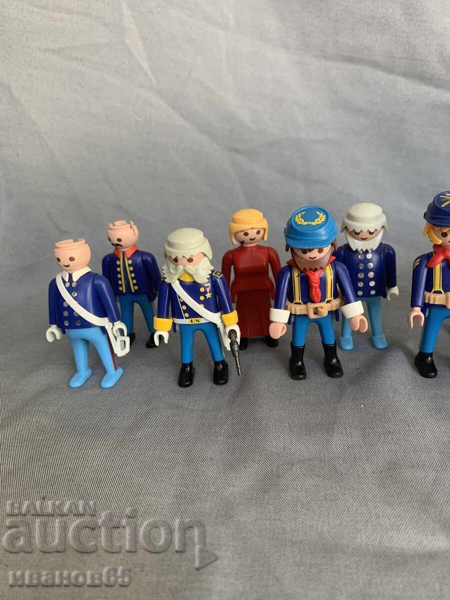 Аукцион лот Playmobil 19 войници фигурки / geobra