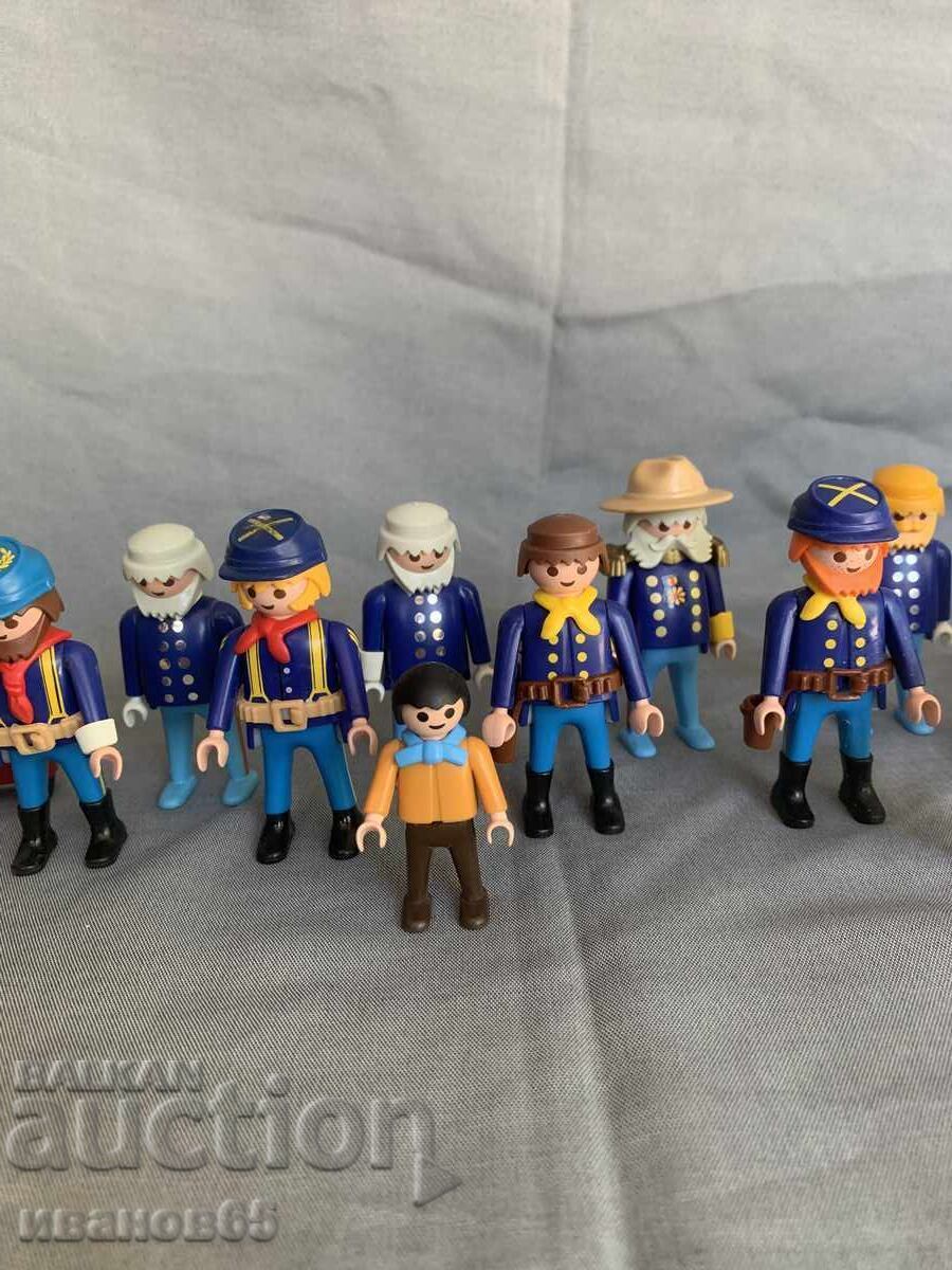 Доставка на лот Playmobil 19 войници фигурки / geobra