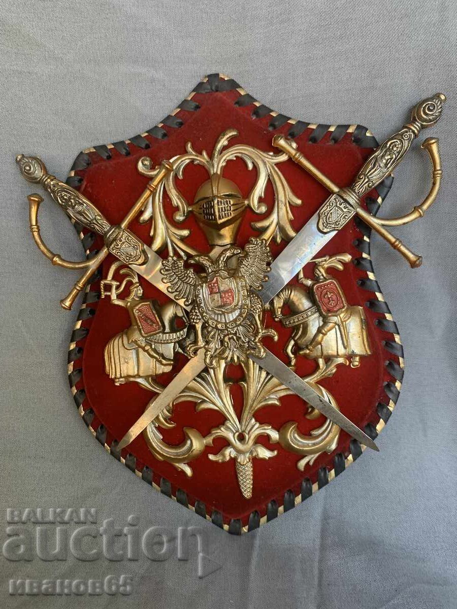 Knight's Coat of Arms for Wall with price 40.00 BGN | € 20.45