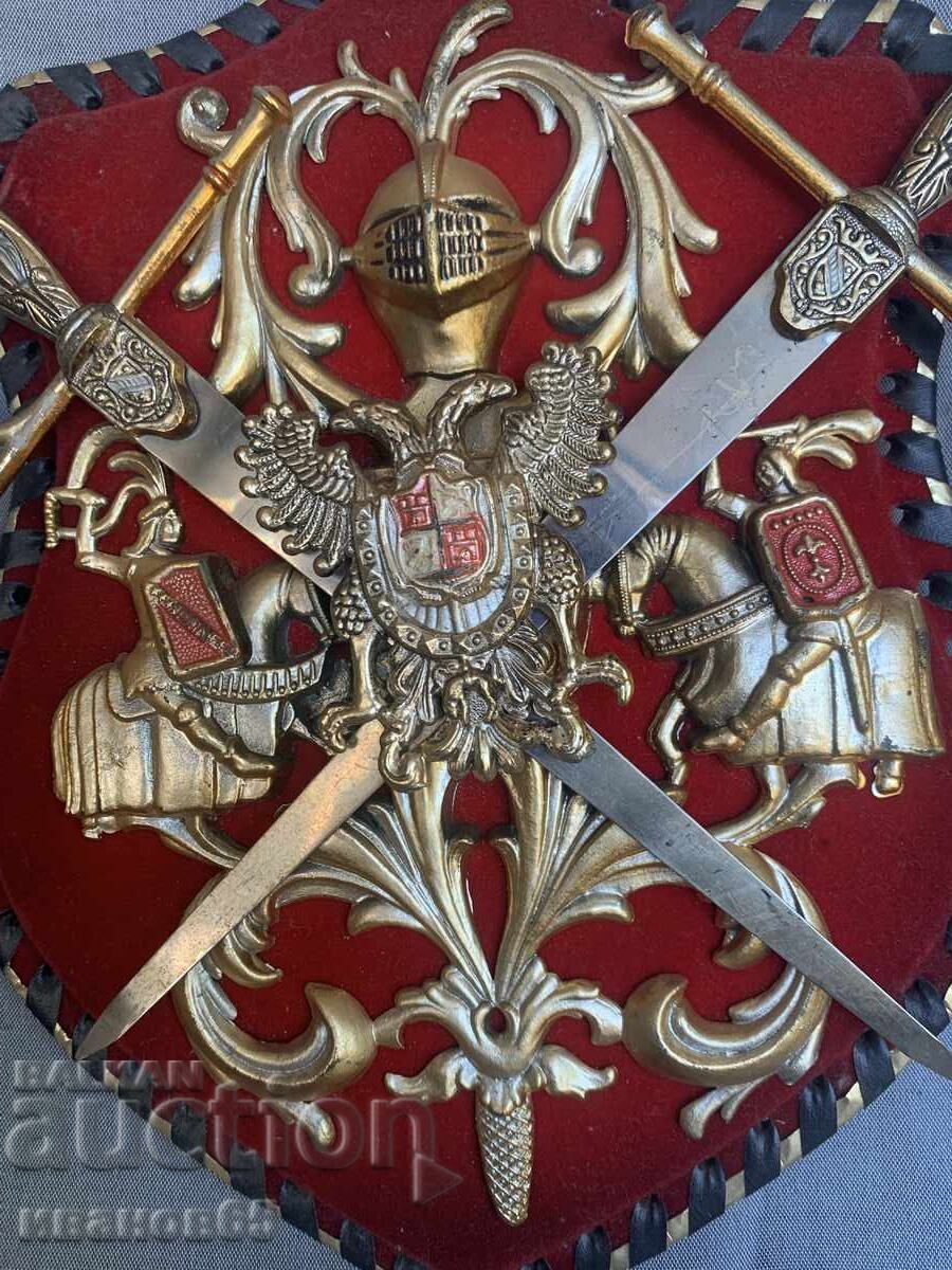 Auction  Knight's Coat of Arms for Wall