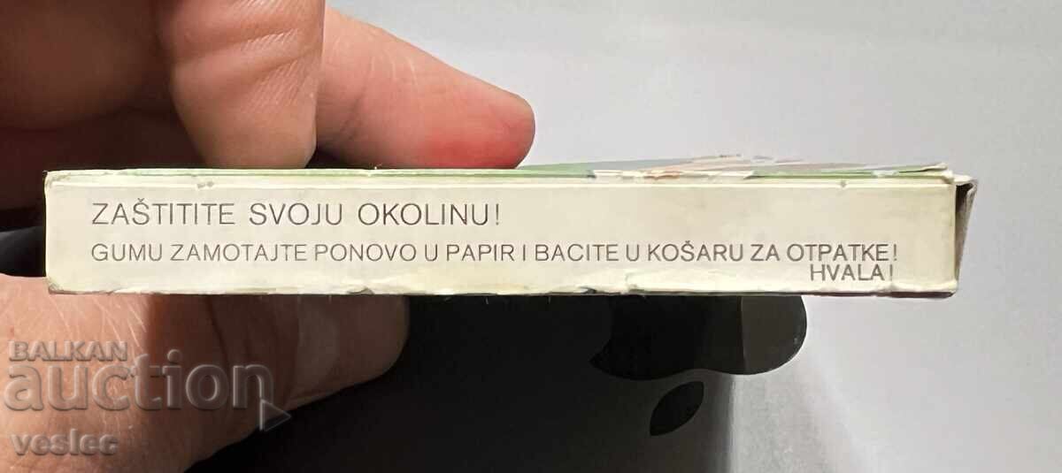 Gumă veche Țigări Gumă Cazinou Iugoslavia Cutie - 5