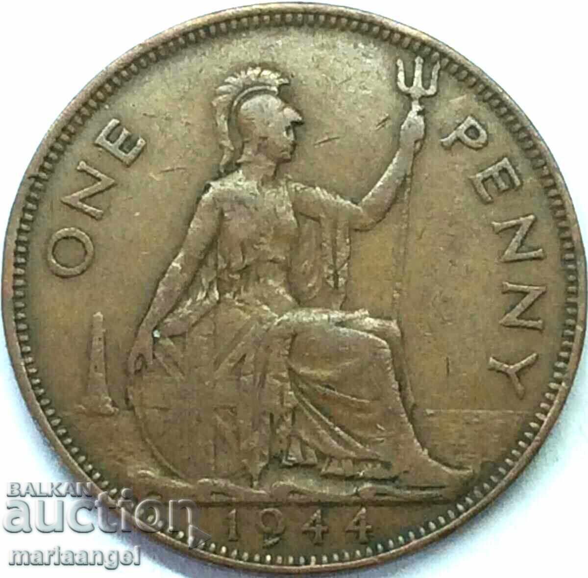 Licitație Marea Britanie 1 penny 1944