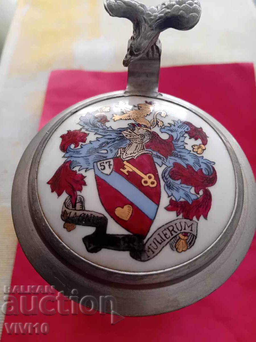 Старинна халба Германия с рисунка с цена € 35.00 | 68.45 лв.