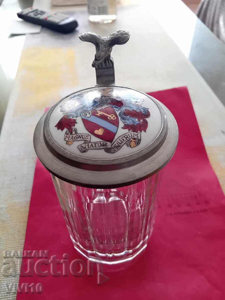 Cana vintage Germania cu desen