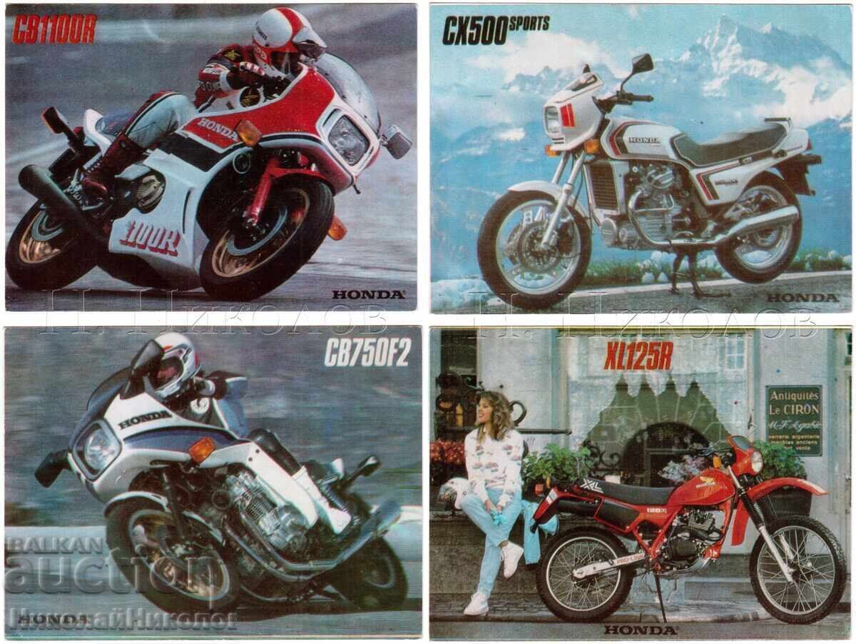 LOT 4x POZE PUBLICITARE VECHI CĂRȚI POȘTALE MOTOR HONDA E503 LOT 4x POZE PUBLICITARE VECHI CĂRȚI POȘTALE MOTOR HONDA E503