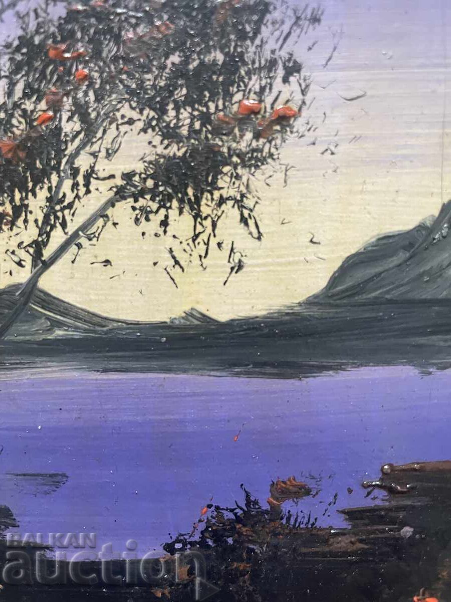 Tablou - 18/14 cm, ulei, placă de fibră lemnoasă cu preț € 17.95 | 35.11 BGN Tablou - 18/14 cm, ulei, placă de fibră lemnoasă cu preț € 17.95 | 35.11 BGN