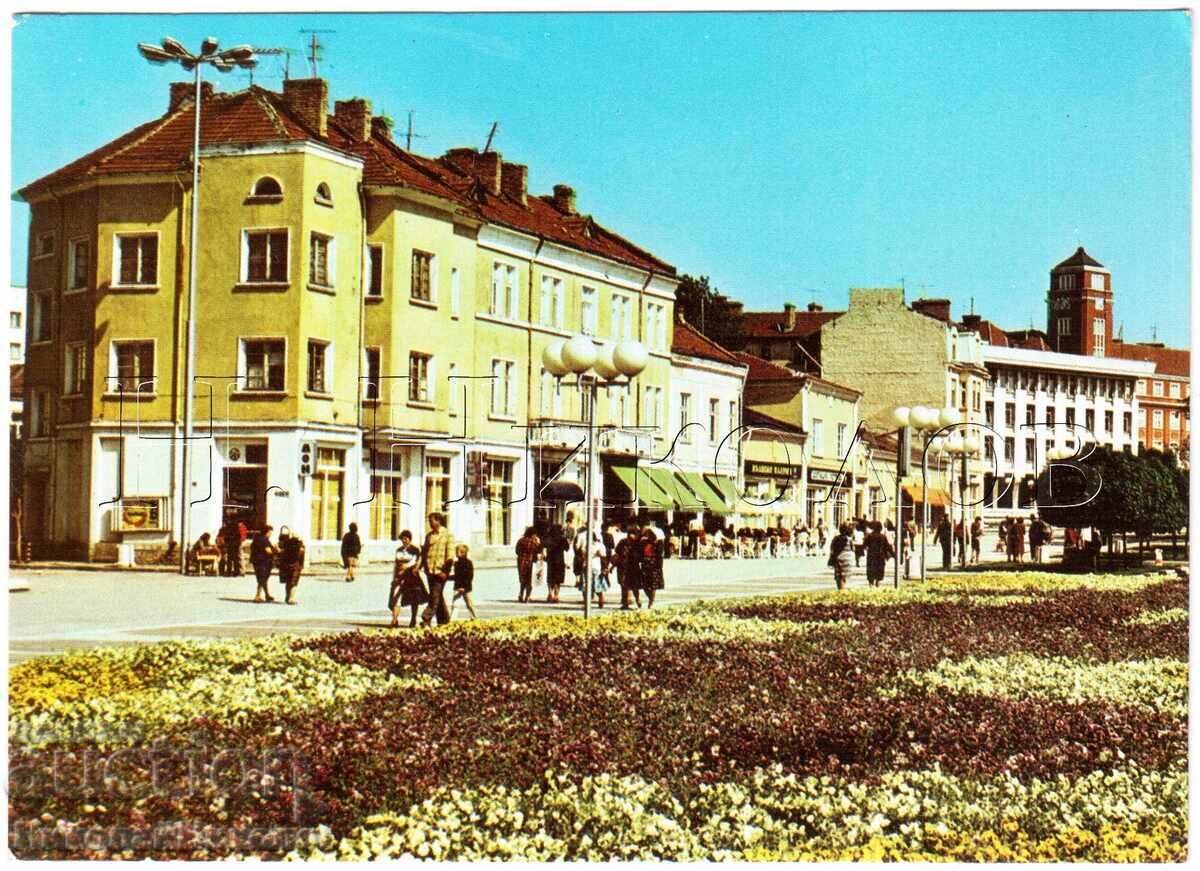 OLD POSTCARD PLEVEN CENTER E510