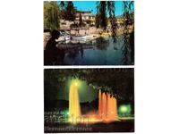 LOT of 2 Old Postcards Views of Stara Zagora E513