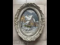 Goblen Iarnă - 30/23 cm