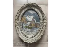 Gobelin Winter - 30/23 cm