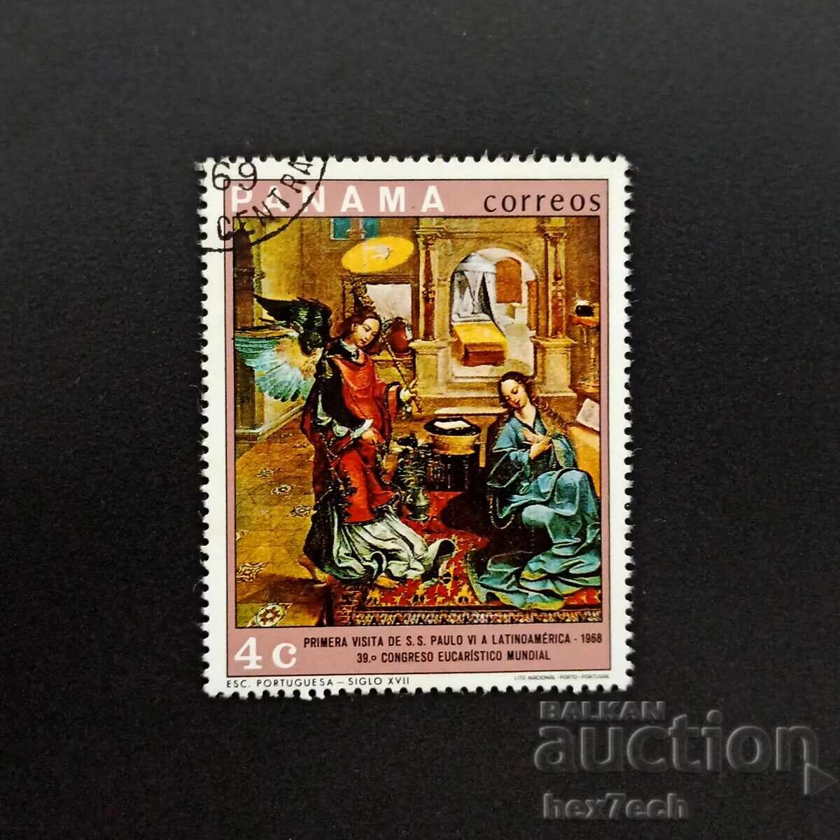 Panama 1969 4 Centesimos Religious Pictures