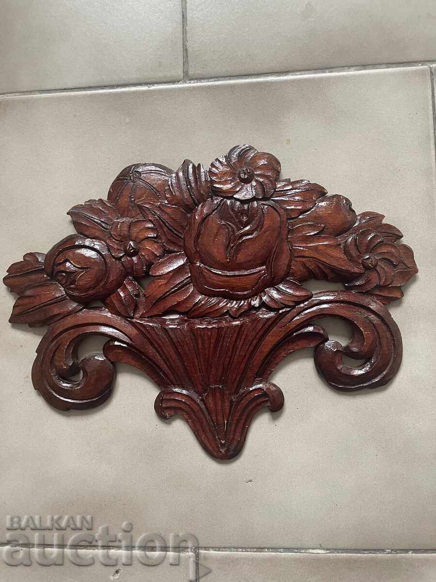 Rose Application - 20/27 cm, wood