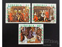 Liberia 1970 3,5 și 20 cenți Picturi Gotice