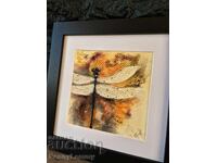 Autumn, pastel painting, original