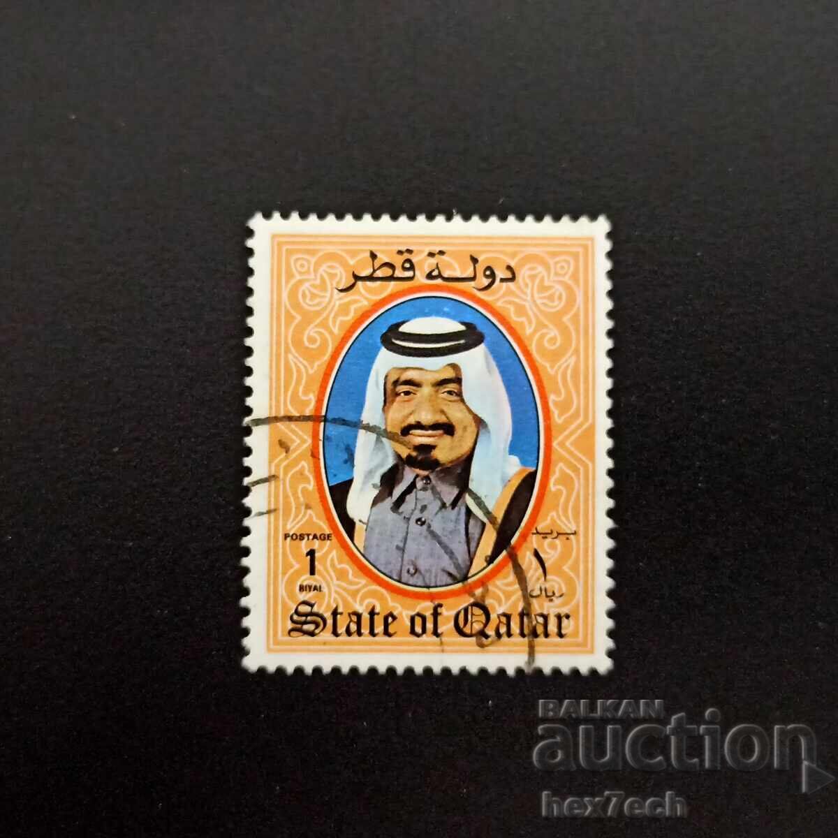 Κατάρ 1984 1 ριάλ Sheikh Khalifa Κατάρ 1984 1 ριάλ Sheikh Khalifa