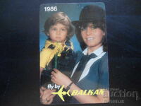 Calendar vechi bulgăresc, 1986