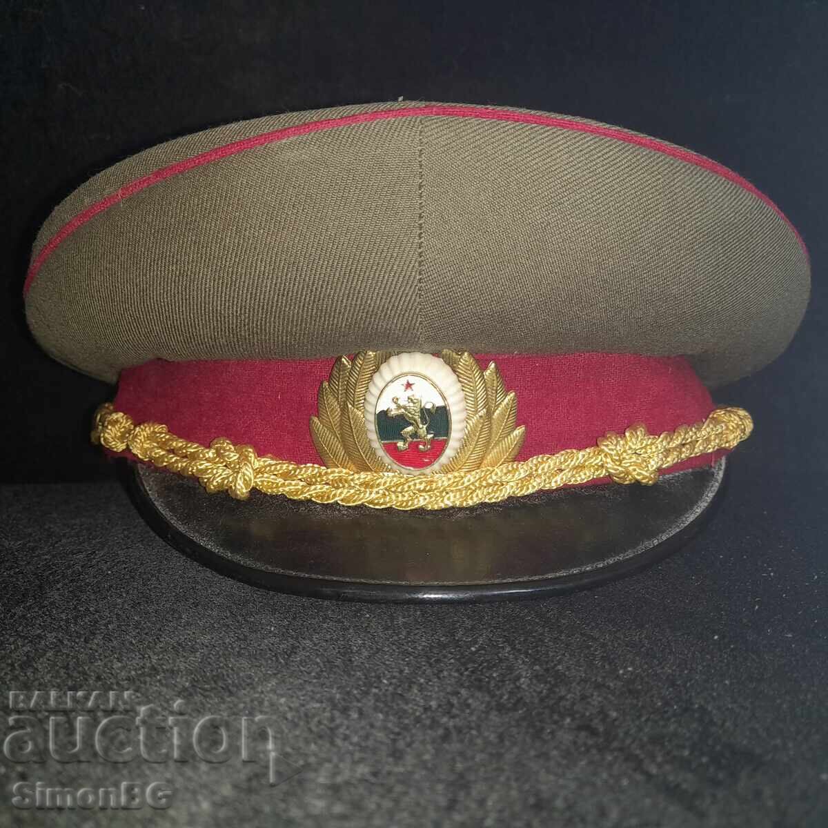 Парадно кепе на офицер от Народна Българската Армия
