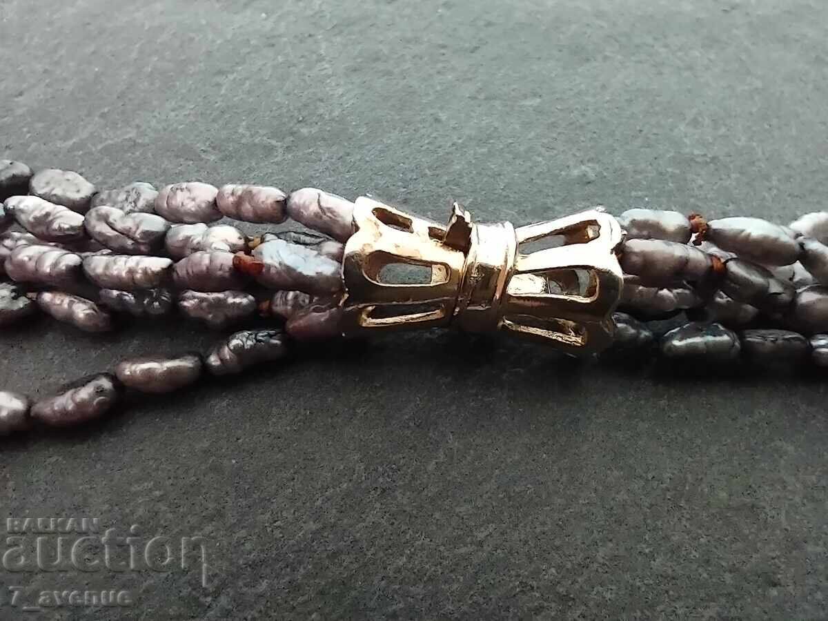 Κολιέ φυσικά μαργαριτάρια, κούμπωμα 925 επιχρυσωμένο 10.10.25 - 5 Κολιέ φυσικά μαργαριτάρια, κούμπωμα 925 επιχρυσωμένο 10.10.25 - 5