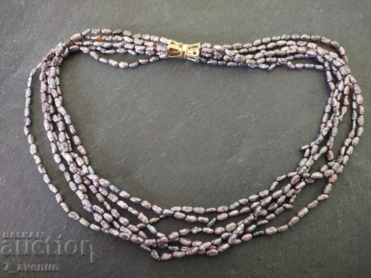 Κολιέ φυσικά μαργαριτάρια, κούμπωμα 925 επιχρυσωμένο 10.10.25 Κολιέ φυσικά μαργαριτάρια, κούμπωμα 925 επιχρυσωμένο 10.10.25