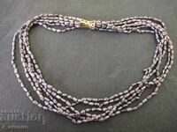 Colier perle naturale, închizătoare 925 placată cu aur 10.10.25