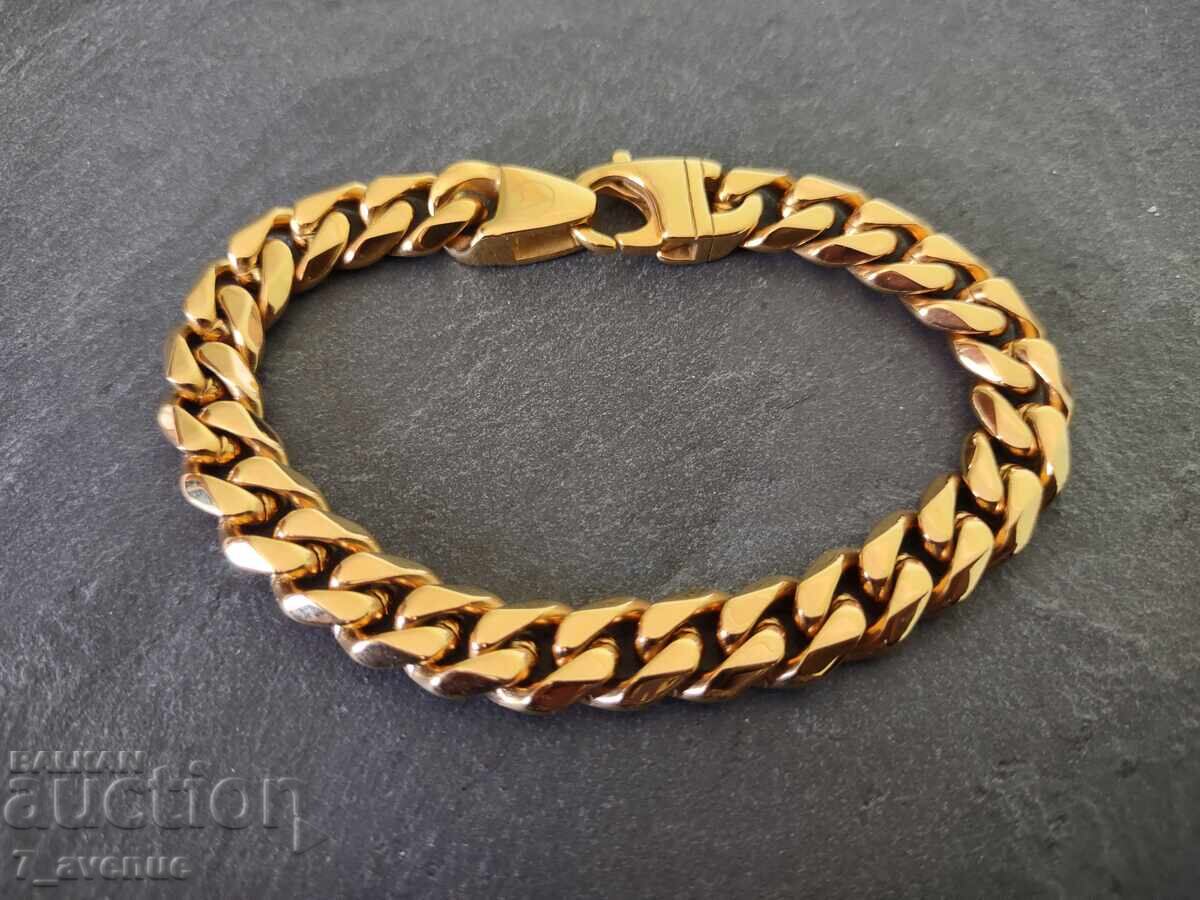 Brățară bărbați, masivă elegantă marcată 10.10.25 Brățară bărbați, masivă elegantă marcată 10.10.25