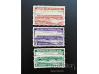 Δομινικανή Δημοκρατία 1934 1/2,1 και 3 σεντάβος Γέφυρα Τρουχίγιο