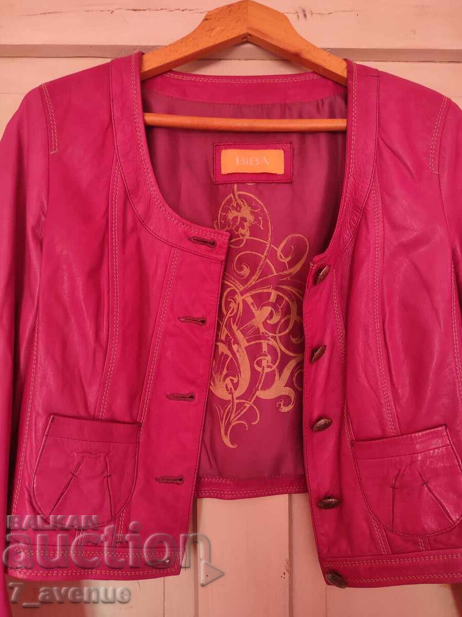 Biba jacket, natural leather, women's, MAGNETIC, 10.10.25 with price 199.00 BGN | € 101.75