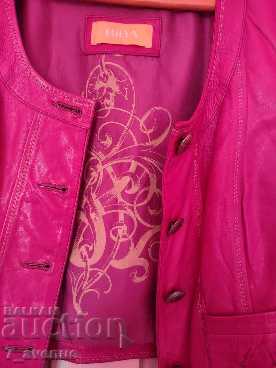 Delivery of Biba jacket, natural leather, women's, MAGNETIC, 10.10.25