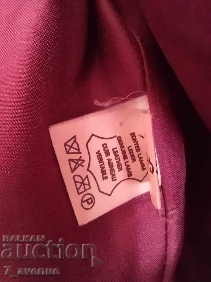 Biba jacket, natural leather, women's, MAGNETIC, 10.10.25 - 5