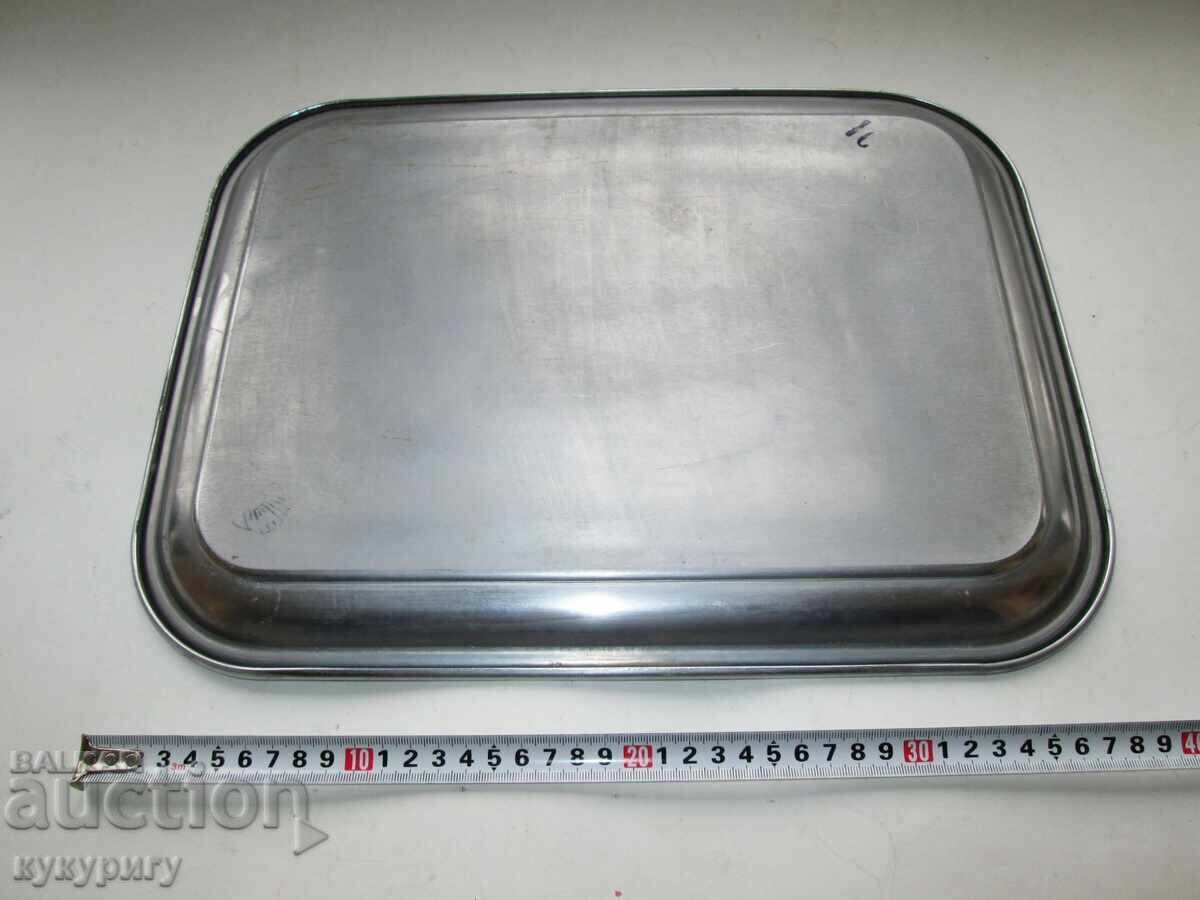 Old Russian USSR Tray with Communist Propaganda Decoration - 7 Old Russian USSR Tray with Communist Propaganda Decoration - 7