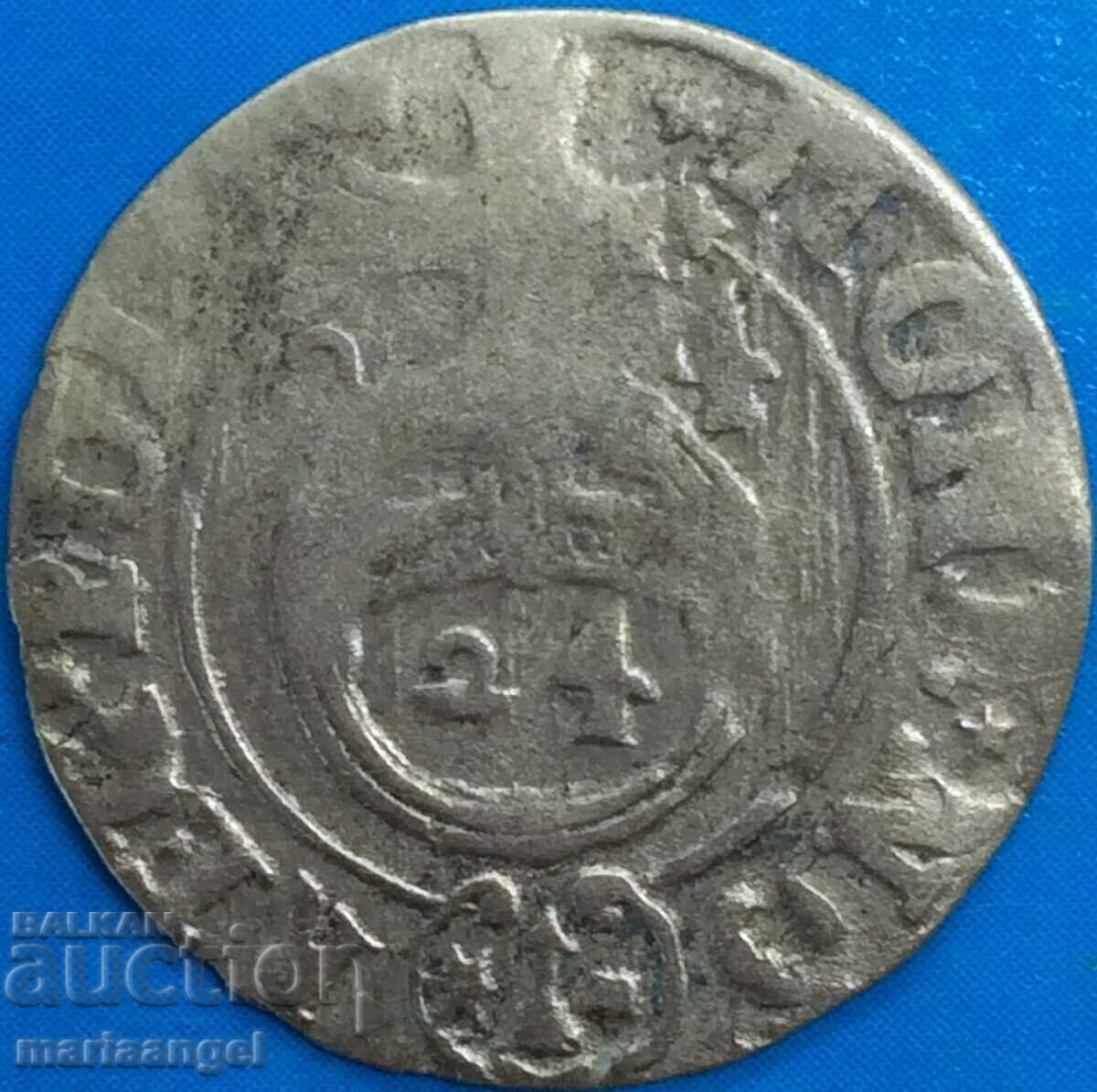 Πολωνία Λιθουανία 3 Polker Poltorak 1/24 Thaler Sigismund Ασημένιο βάζο - 5