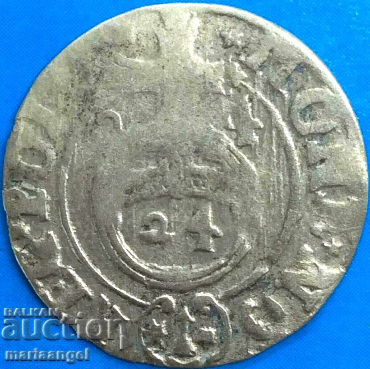 Πολωνία Λιθουανία 3 Polker Poltorak 1/24 Thaler Sigismund Ασημένιο βάζο