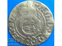 Πολωνία Λιθουανία 3 Polker Poltorak 1/24 Thaler Sigismund Ασημένιο βάζο