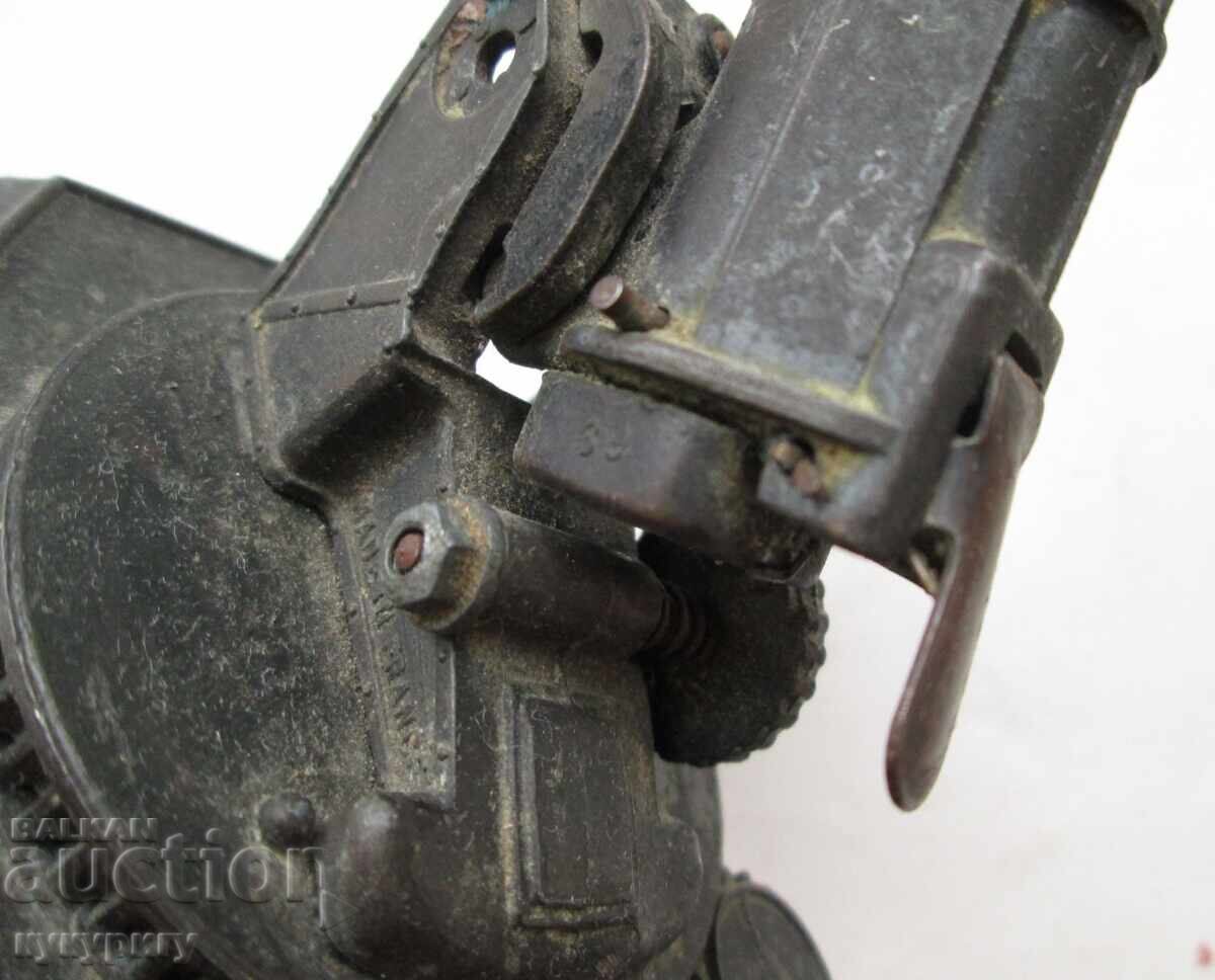 Παλιό Γαλλικό παιχνίδι στρατιωτικό κανόνι, αντίγραφο μοντέλο με ελατήριο - 6