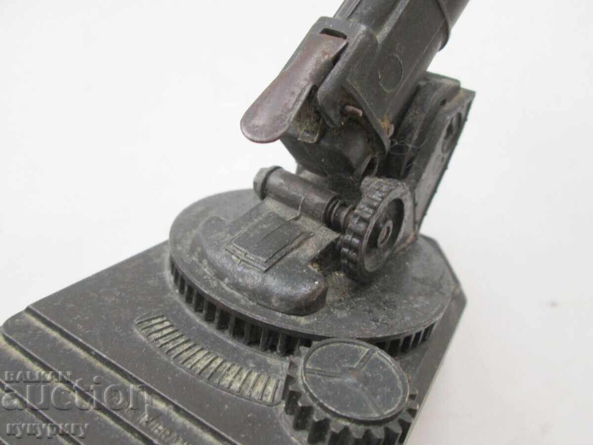 Παλιό Γαλλικό παιχνίδι στρατιωτικό κανόνι, αντίγραφο μοντέλο με ελατήριο - 7