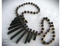 Colier vechi armean - obsidian de pe muntele Ararat