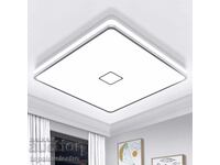 NOU! Lampă de tavan LED pătrată 24W, lumină albă rece
