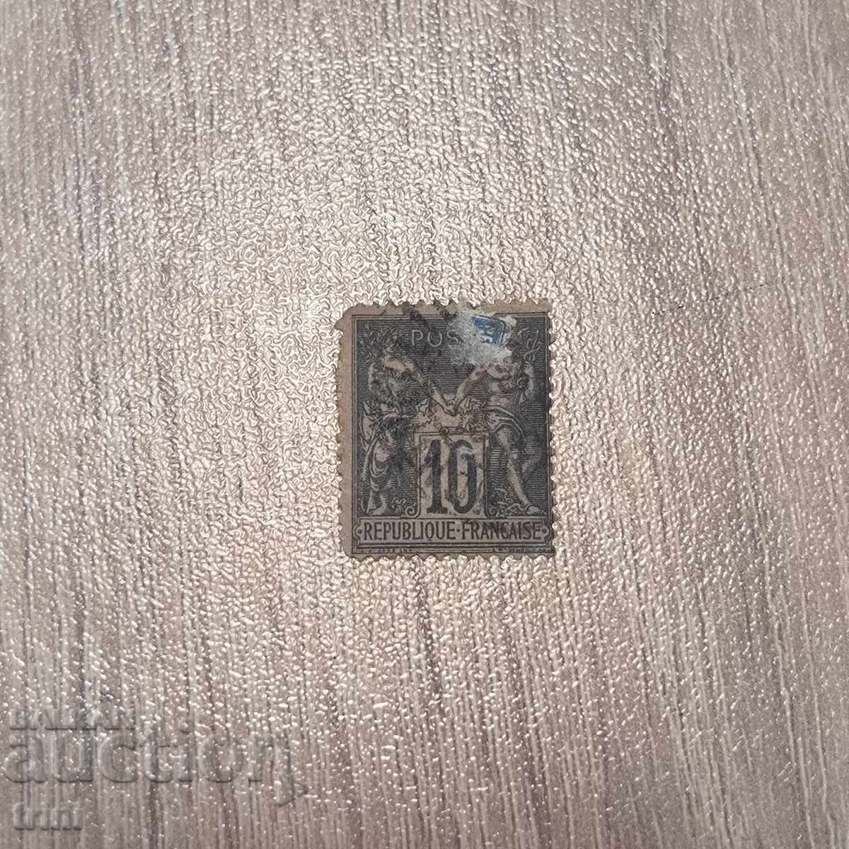 France 1877. Peace and Mercury