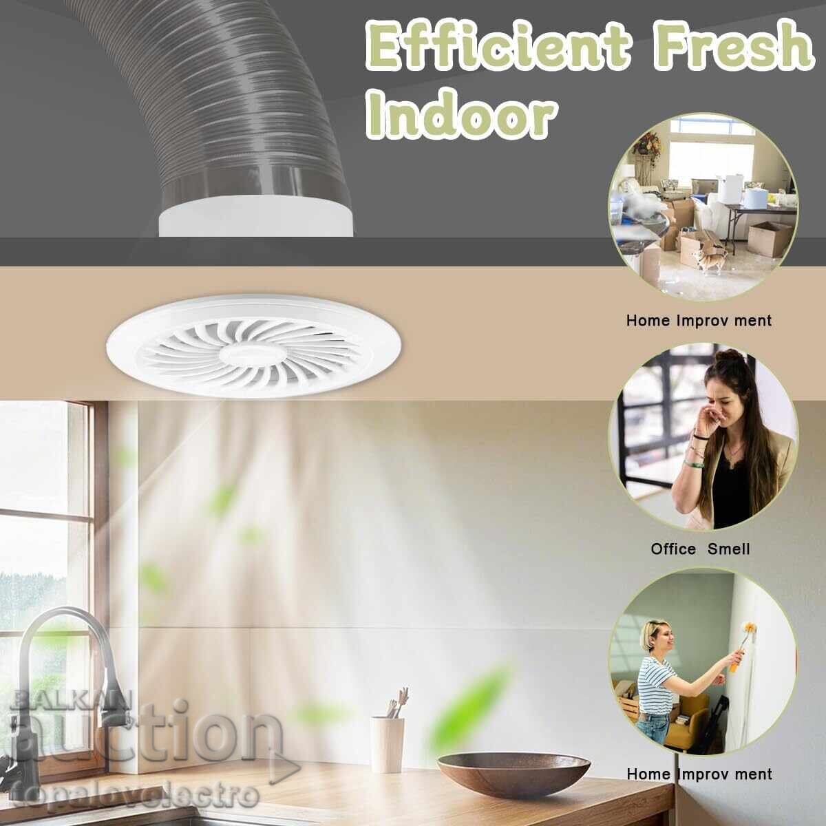 NEW! 100mm Bathroom Fan with Switch, 20W Powerful Fan with price 21.00 BGN | € 10.74