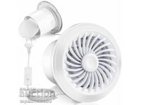 NOU! Ventilator de baie 100 mm cu întrerupător, ventilator puternic de 20W