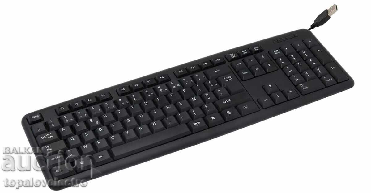 ΚΑΙΝΟΥΡΓΙΟ! USB πληκτρολόγιο APM AZERTY 105 πλήκτρων με αριθμητικό πληκτρολόγιο