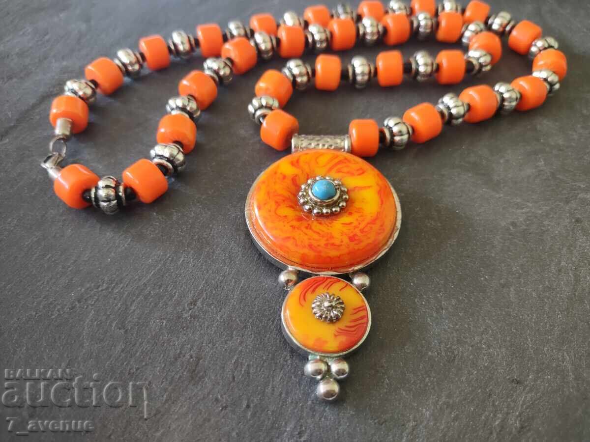 Auction  Necklace, jewelry, 70s, spectacular 10.10.25