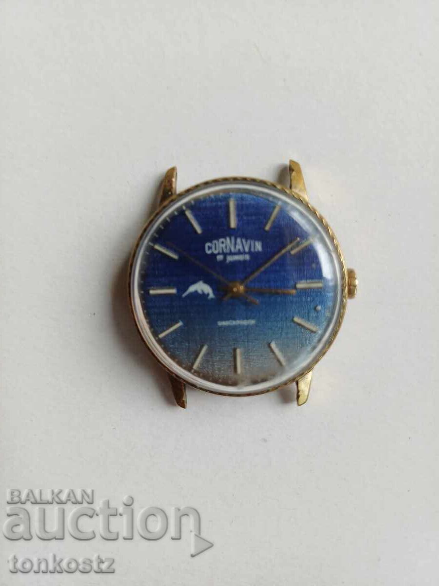 Ρολόι CORNAWIN επιχρυσωμένο