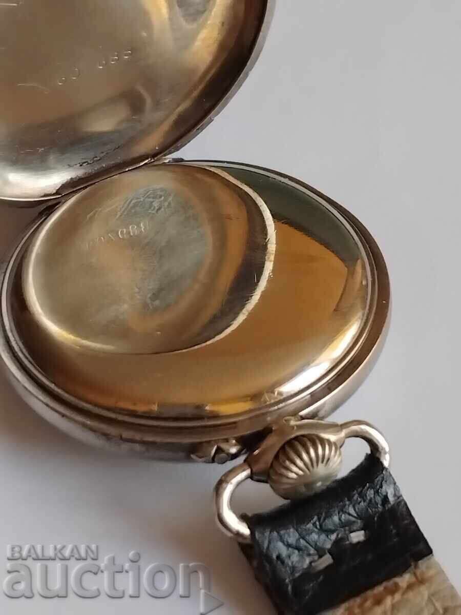 Vintage Converted 100-year-old Pocket Watch to Wristwatch! Excellent! - 5