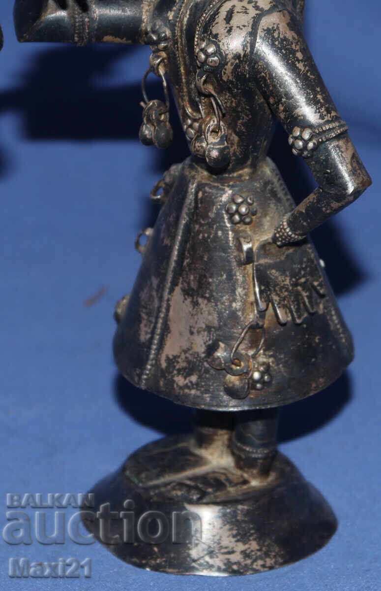 Παράδοση Χειροποίητο ασημένιο ειδώλιο γλυπτό Παράδοση Χειροποίητο ασημένιο ειδώλιο γλυπτό