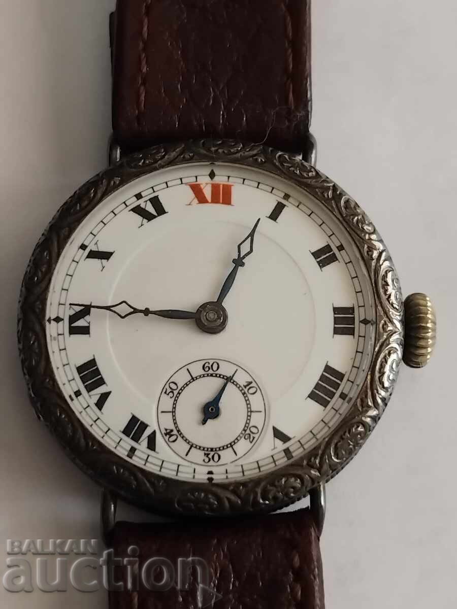 Vintage Converted Pocket Watch (120 Years Old) to Wristwatch! Excellent! Vintage Converted Pocket Watch (120 Years Old) to Wristwatch! Excellent!